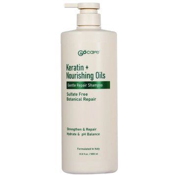 БЕЗСУЛЬФАТНЫЙ ВОССТАНАВЛИВАЮЩИЙ ШАМПУНЬ С КЕРАТИНОМ Bingo Care Gentle Repair Shampoo Keratin + Nourishing Oils 1000 мл